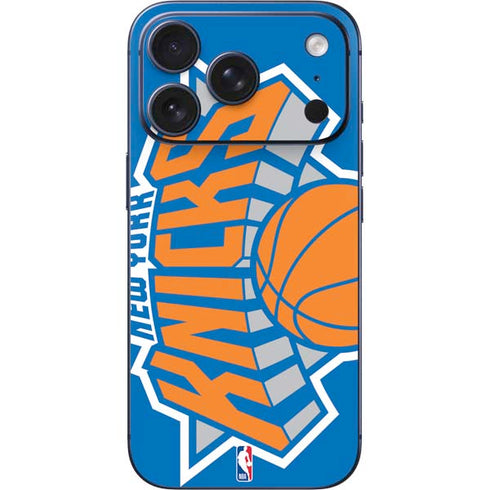 NBA New York Knicks Large Logo iPhone 17 Pro Skin